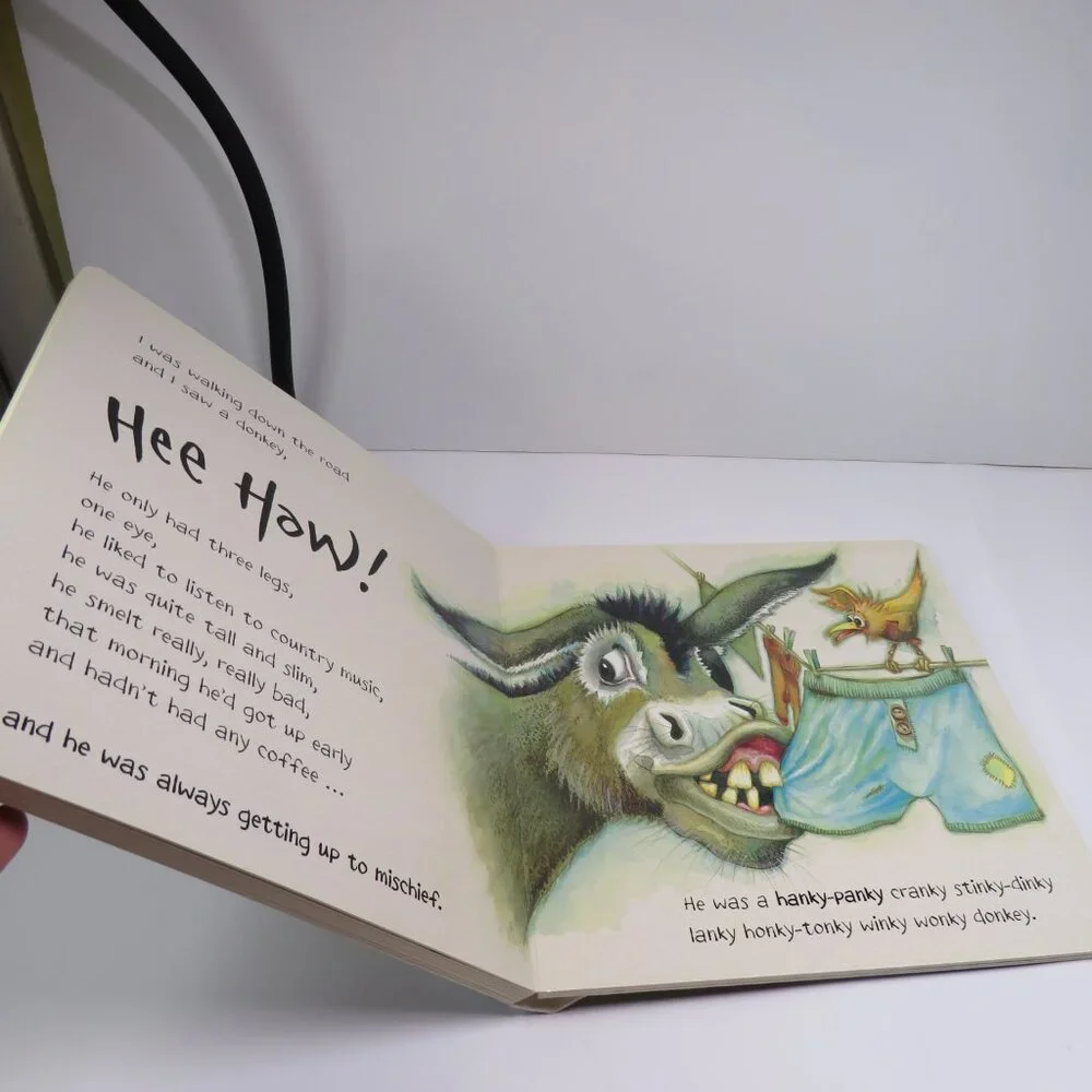 Wonky Donkey Scholastic Board Book 24pgs LARGE Disability Handicap